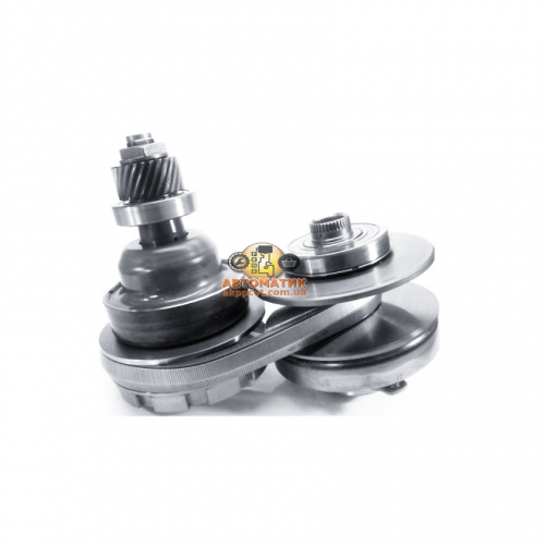 A set of pulleys and belt cvt JF017E